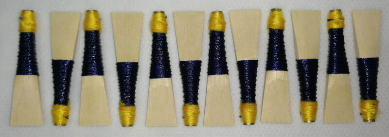 pipe chanter reeds 12 pcs of Spanish Cane (Medium-Strength) - Image 4