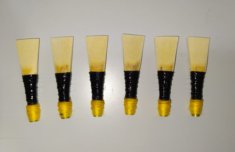 Pipe Chanter Reeds 6 pcs of Spanish Cane (MEDIUM-TUNE) - Image 2