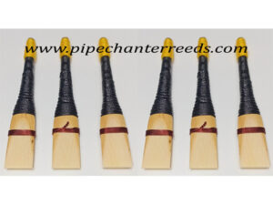 Pipe Chanter Reeds | Uilleann Bagpipe Reeds | Uilleann Reeds | Uilleann Pipe | Uilleann Pipe Chanter Reed Adjustable Bridle 6 PCS (New & Improved)