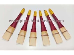 Uilleann Pipe Reeds | Uilleann Bagpipe Reeds | Uilleann Reeds | Uilleann Pipe | Uilleann Pipe Chanter Reed Adjustable Bridle | 6 PCS