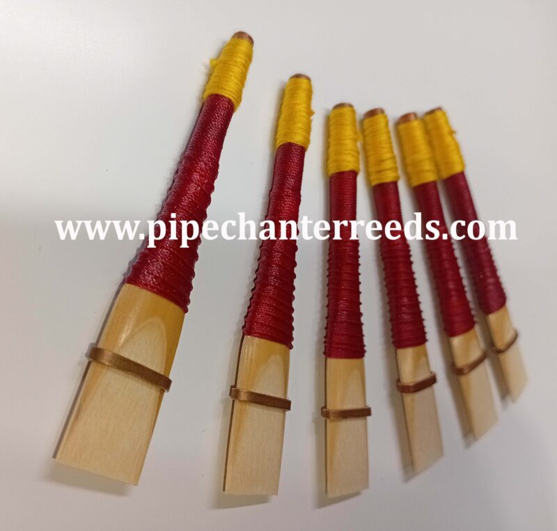 Uilleann Pipe Reeds | Uilleann Bagpipe Reeds | Uilleann Reeds | Uilleann Pipe | Uilleann Pipe Chanter Reed Adjustable Bridle | 6 PCS - Image 4