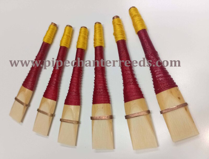 Uilleann Pipe Reeds | Uilleann Bagpipe Reeds | Uilleann Reeds | Uilleann Pipe | Uilleann Pipe Chanter Reed Adjustable Bridle | 6 PCS - Image 2