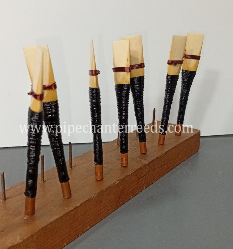 Pipe Chanter Reeds | Uilleann Bagpipe Reeds | Uilleann Reeds | Uilleann Pipe | Uilleann Pipe Chanter Reed Adjustable Bridle 6 PCS (New & Improved) - Image 3