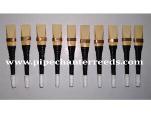 Pipe Chanter Reeds | Uilleann Bagpipe Reeds | Uilleann Reeds | Uilleann Pipe | Uilleann Pipe Chanter Reed Adjustable Bridle 10 PCS