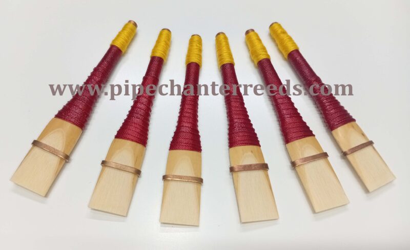 Uilleann Pipe Reeds | Uilleann Bagpipe Reeds | Uilleann Reeds | Uilleann Pipe | Uilleann Pipe Chanter Reed Adjustable Bridle | 6 PCS - Image 3