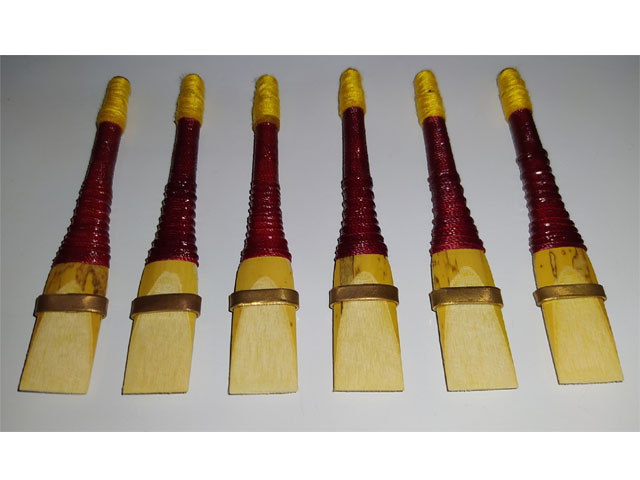 Uilleann Pipe Chanter Reed Adjustable Bridle | 6 Reed with Box