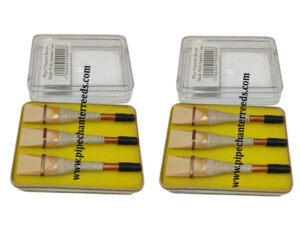 Uilleann Pipe Chanter Reed Adjustable Bridle | 6 Reed with Box